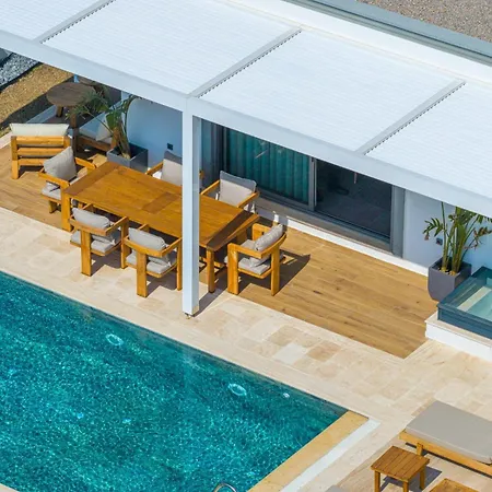 Maviie Mit Pool & Meerblick In Yalikavak Geris Βίλα *