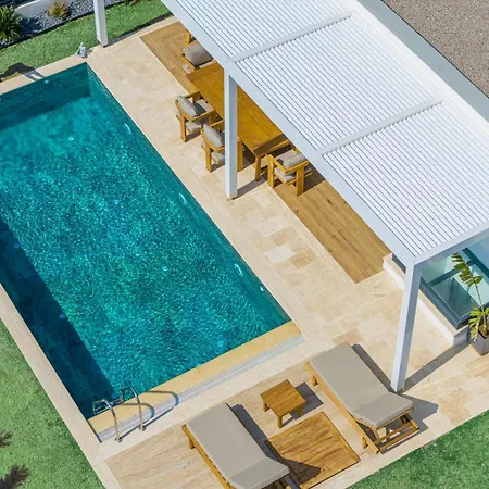 Maviie Mit Pool & Meerblick In Yalikavak Geris Βίλα